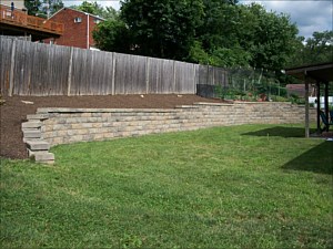 Greentree Retaining Wall